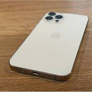 Gold Smartphone with Triple Camera